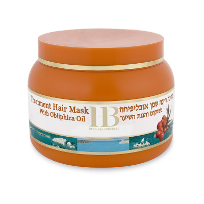 Лечебная маска для волос с маслом облепихи Health & Beauty (Хелс энд Бьюти) 250 мл