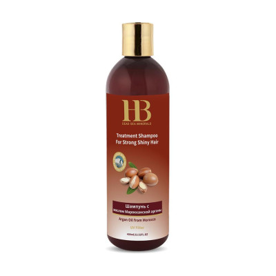 Шампунь для волос с маслом Араган Health & Beauty (Хэлс энд Бьюти) 400 мл
